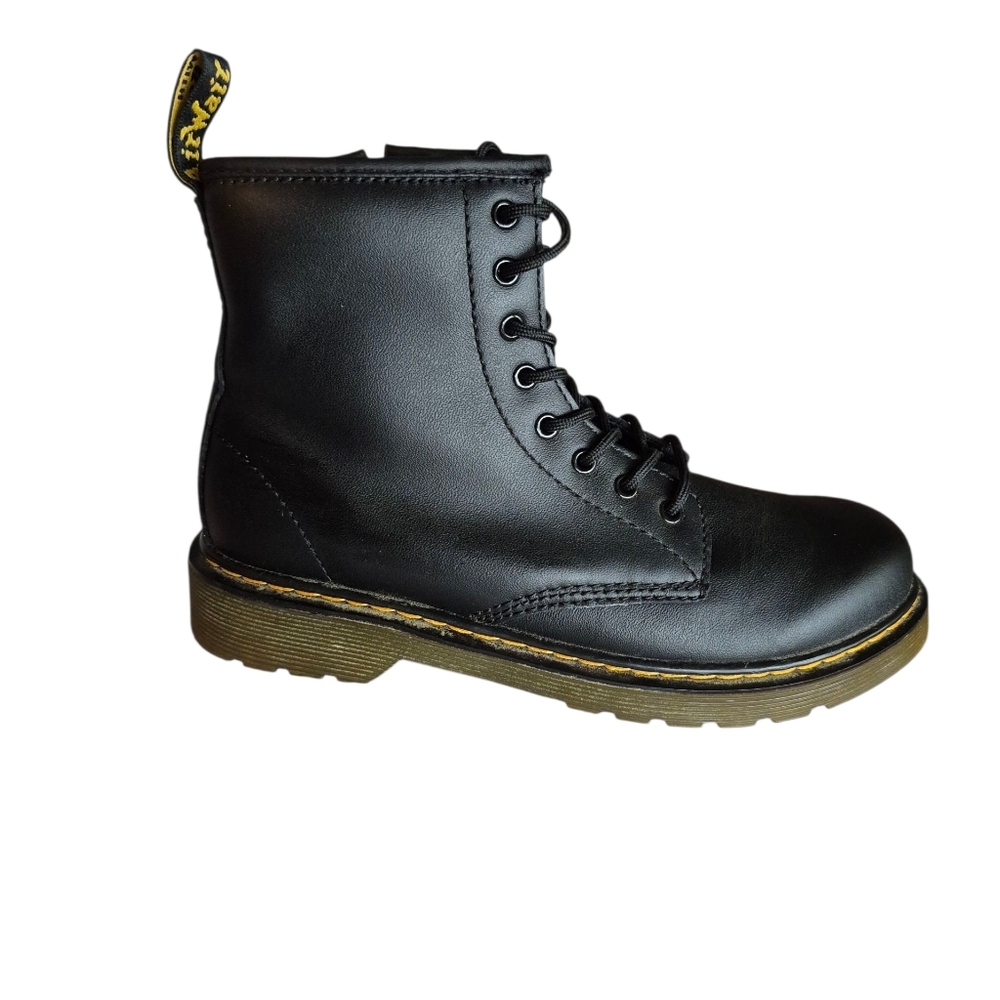 Dr. Martens Junior 1460 Softy T Leather Lace Up Boots Size 4M, 5L